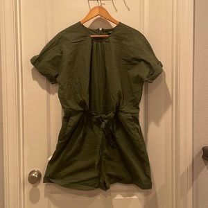 Mossimo Green Romper